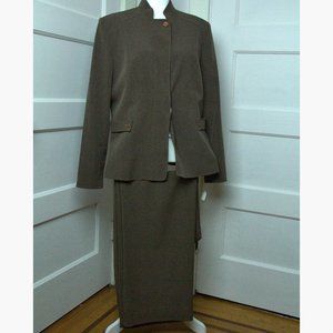 Woman Brown Pant suit